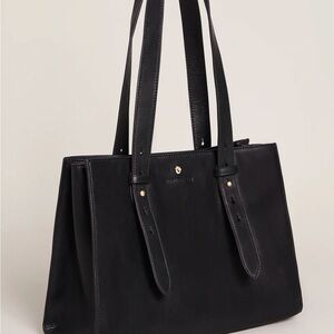 Spartina 449 Black Siren Leather Handbag